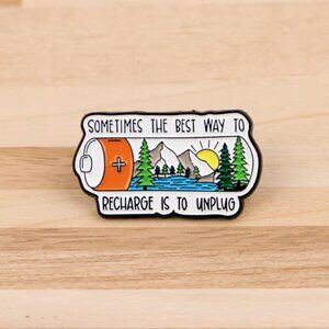 🍏50% OFF/3+...Sometimes The Best Way To Recharge...Pin